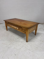 Salontafel met 6 lades en uitschuifblad