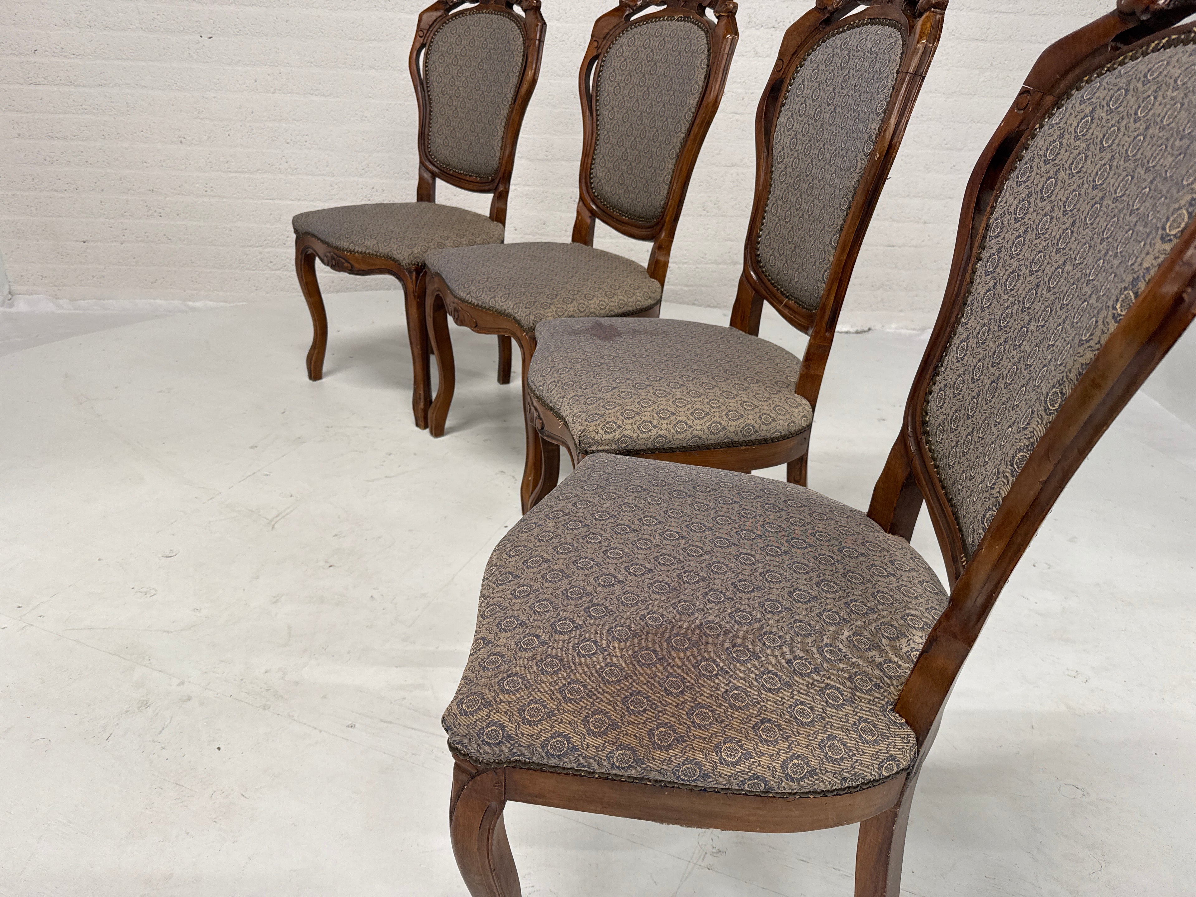 Set 4 Victoriaans stoel