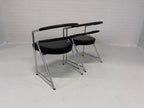 Set 2 design stoelen 80s