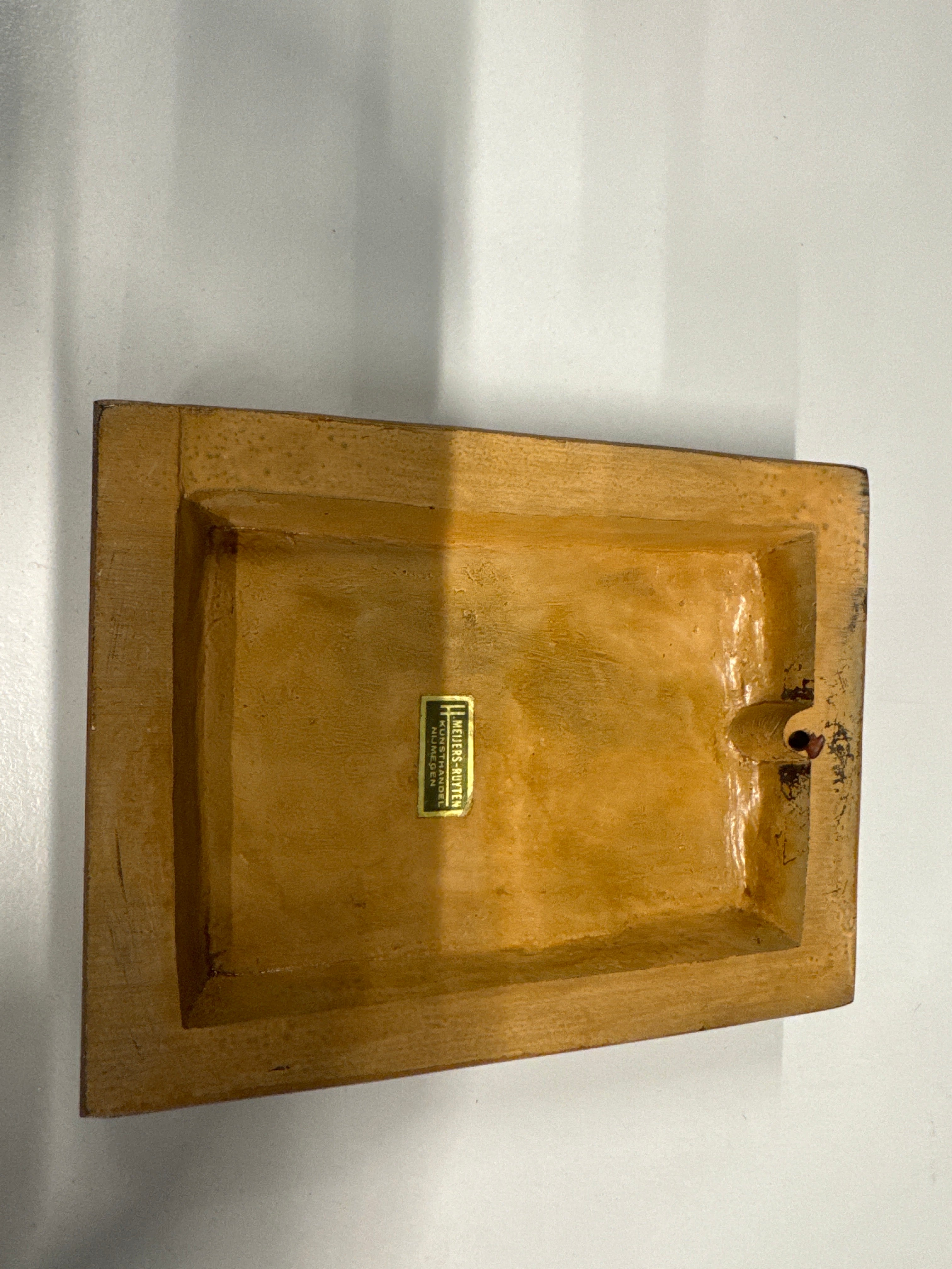 Gegoten relikwie houtlook