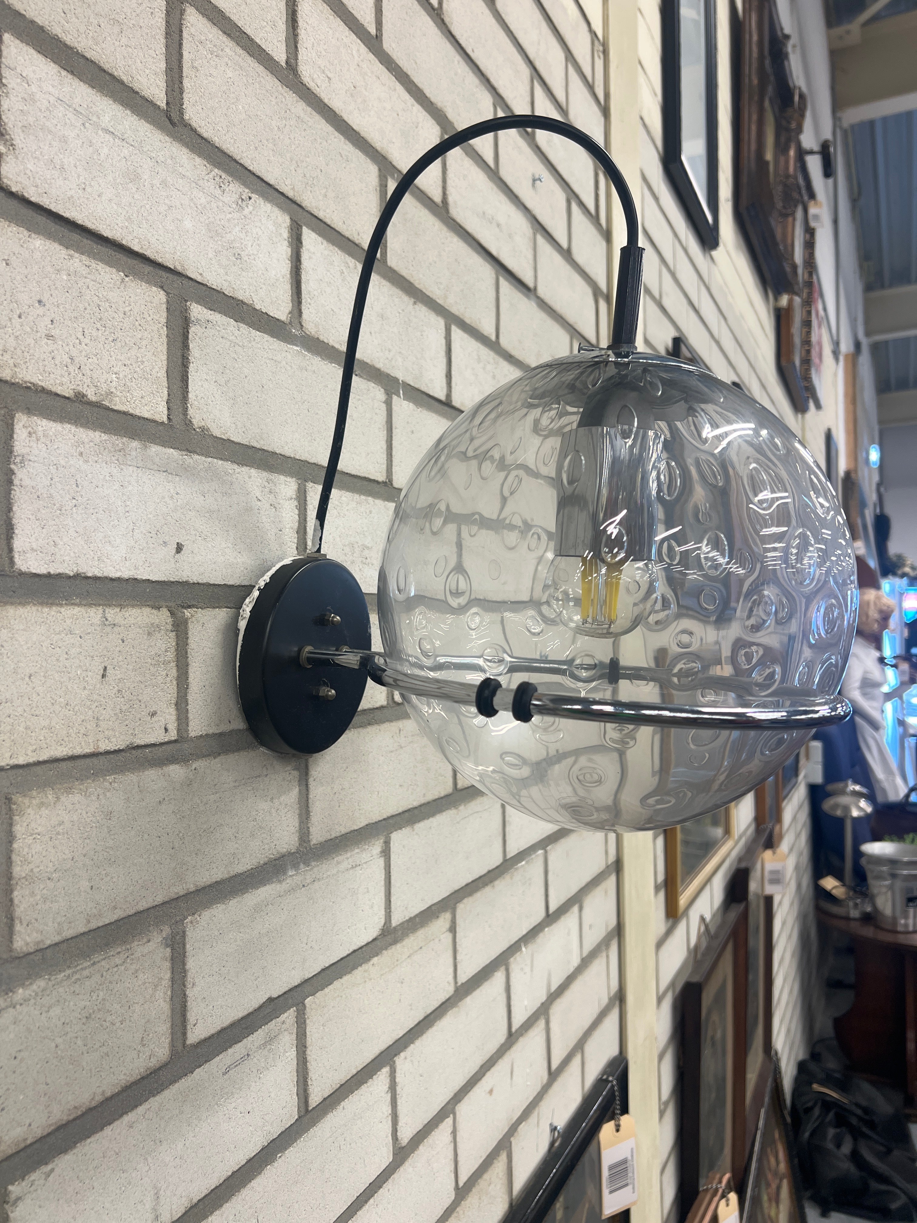Raak Amsterdam Globe wandlamp – model C-1725 ‘Raindrop’ – jaren ’70