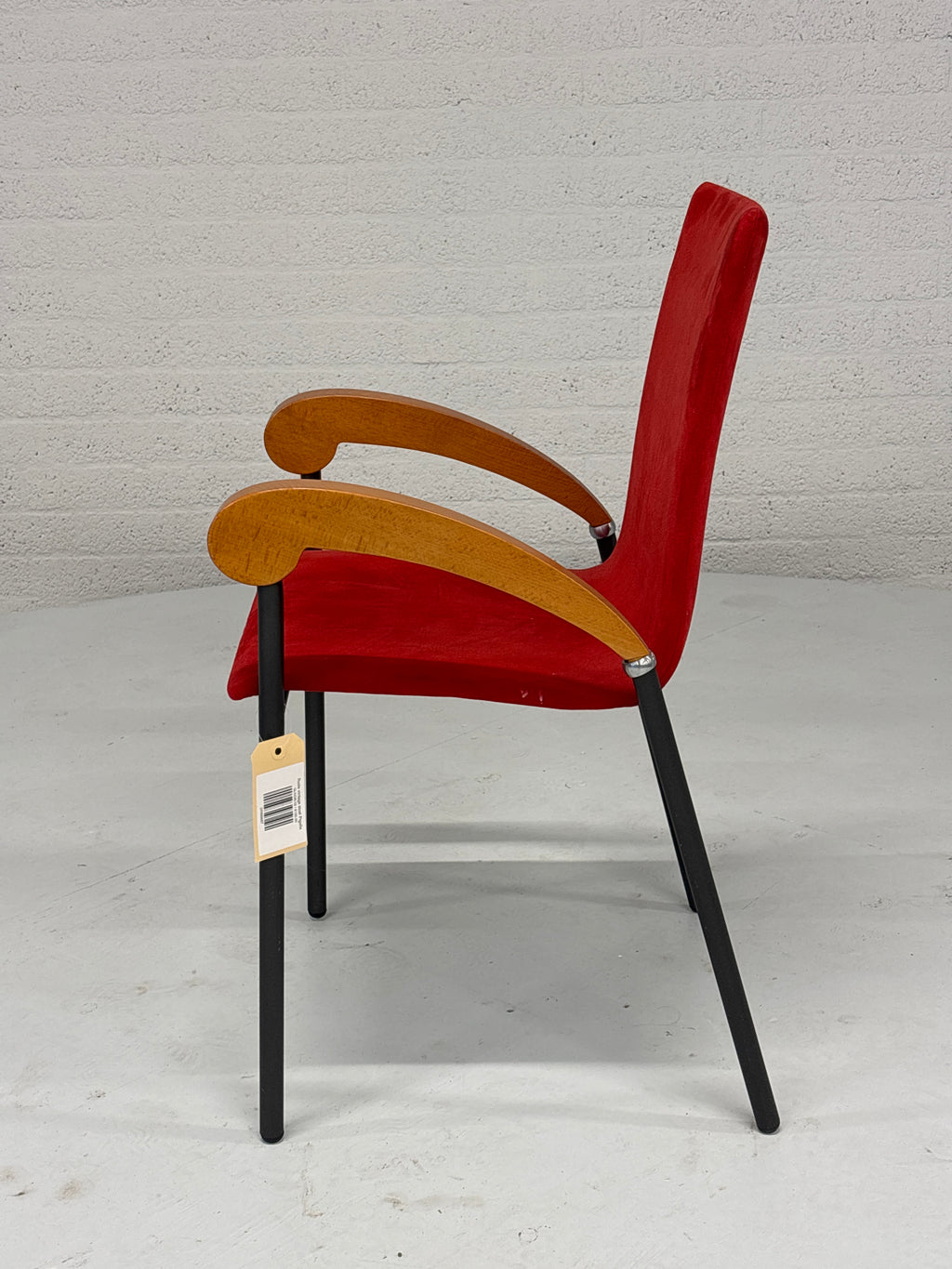 Rode vintage stoel Pigalle