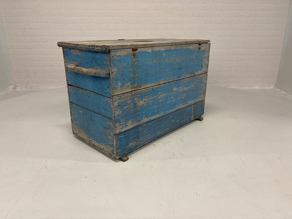 Voederkist blauw