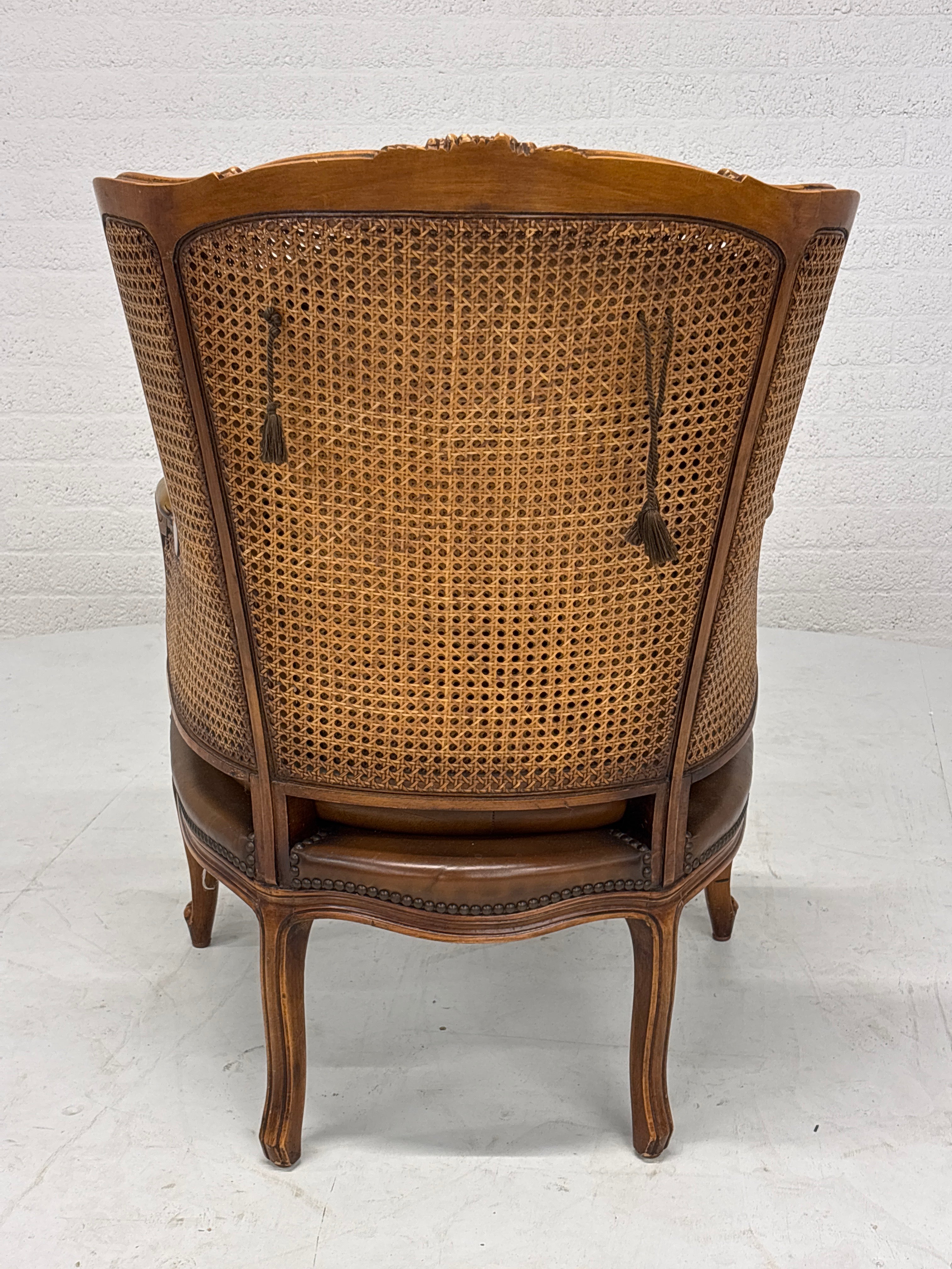 Stoel Frans klassiek hoge rug