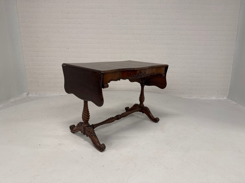 Opklap tafel hangoor