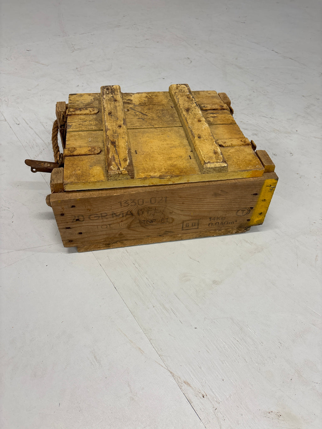 Franse munitiekist WO1