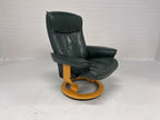 Set 2 Stressless fauteuils leer