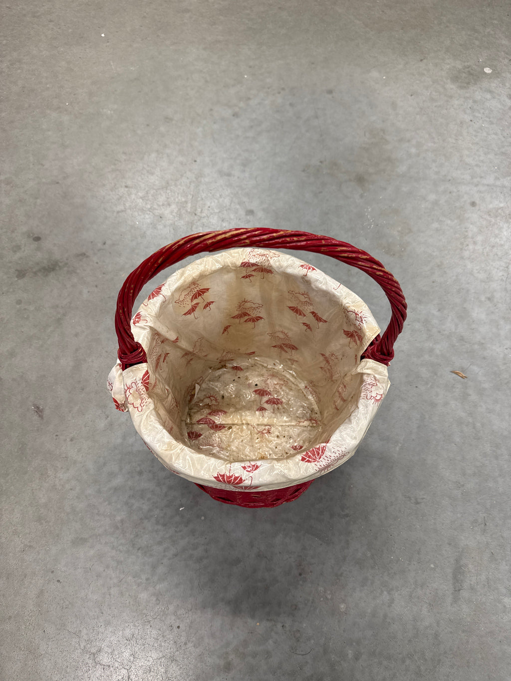Vintage mandje