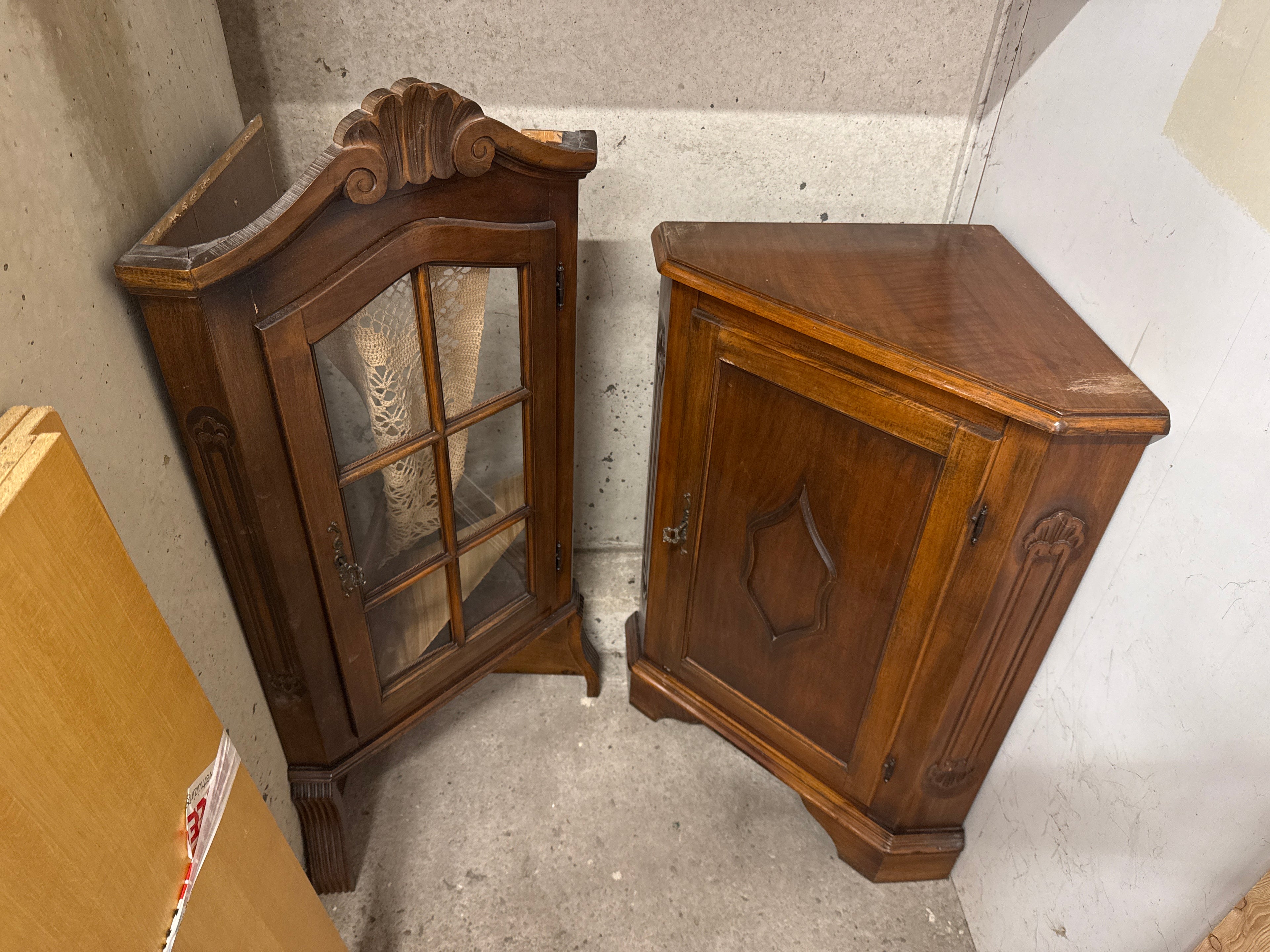 Hoekkastje knutselen