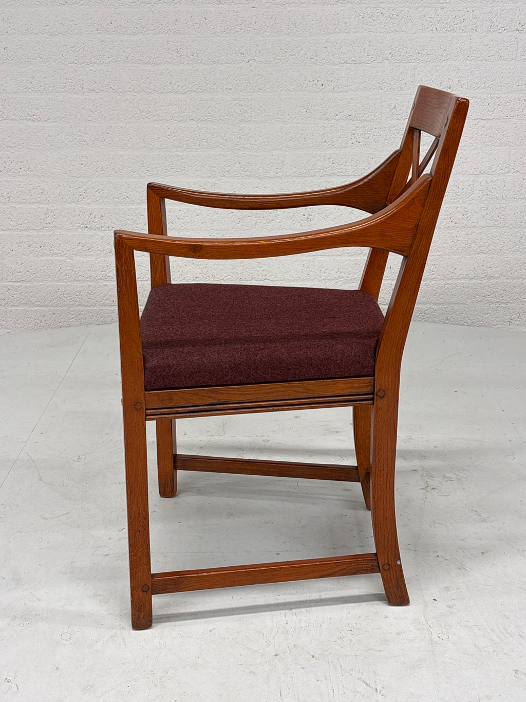 Schuitema set 5 stoelen rode bekleding nieuw