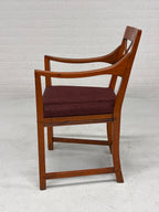 Schuitema set 5 stoelen rode bekleding nieuw