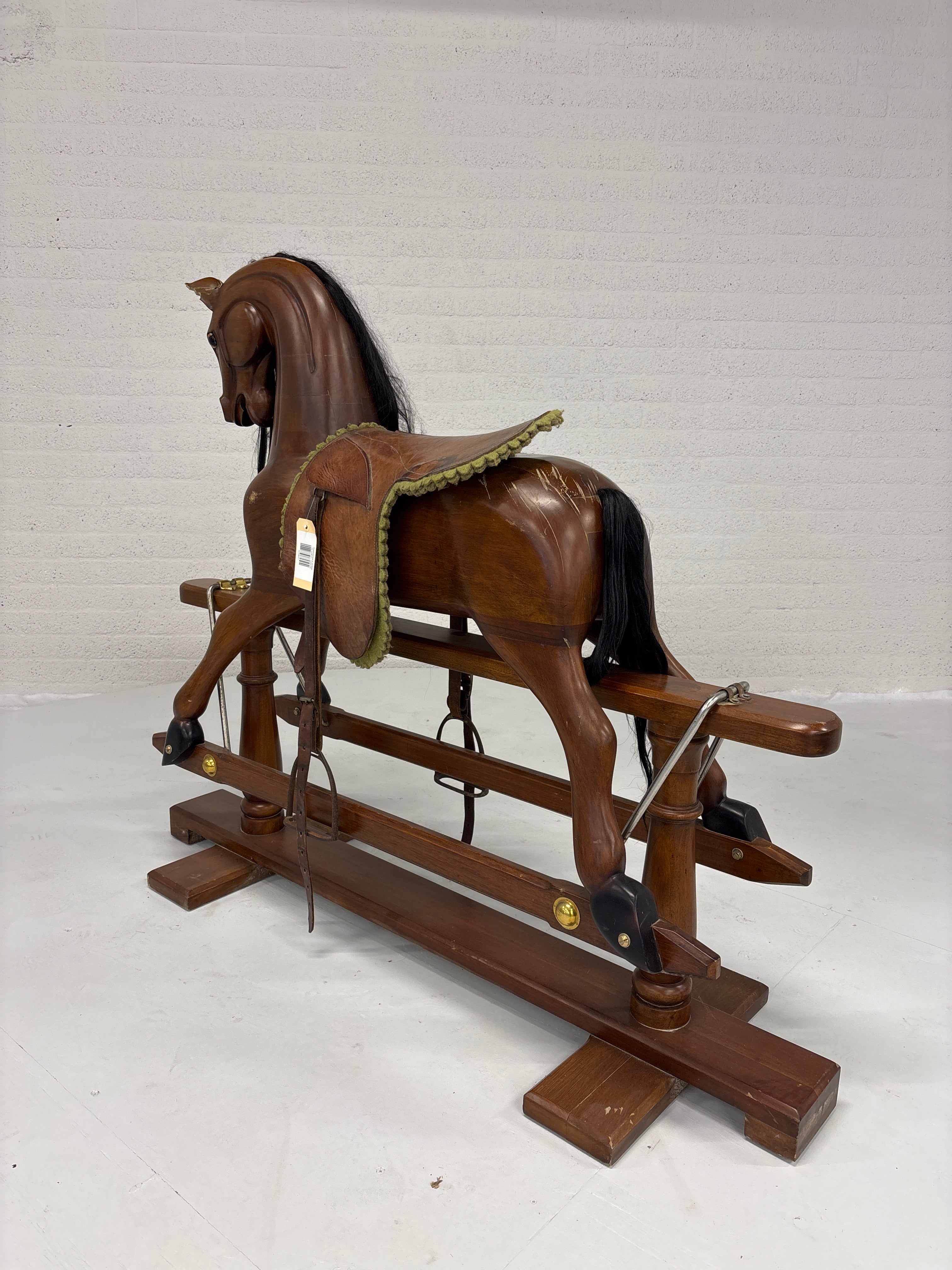 Hobbelpaard antiek (lxbxh 150x45x120cm)