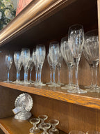 19 wijnglazen, retro Wedgwood