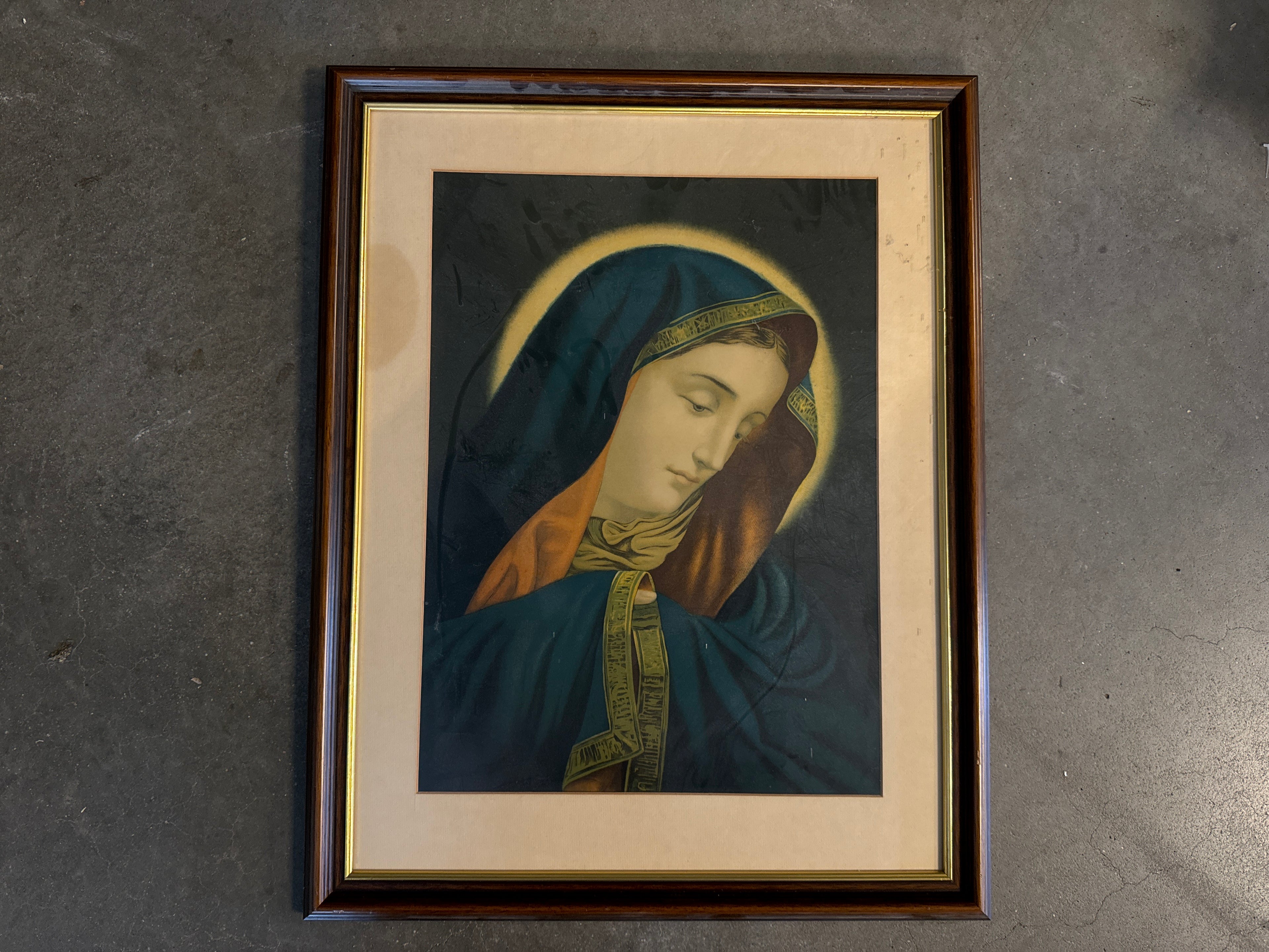 Religieus schilderij Maria