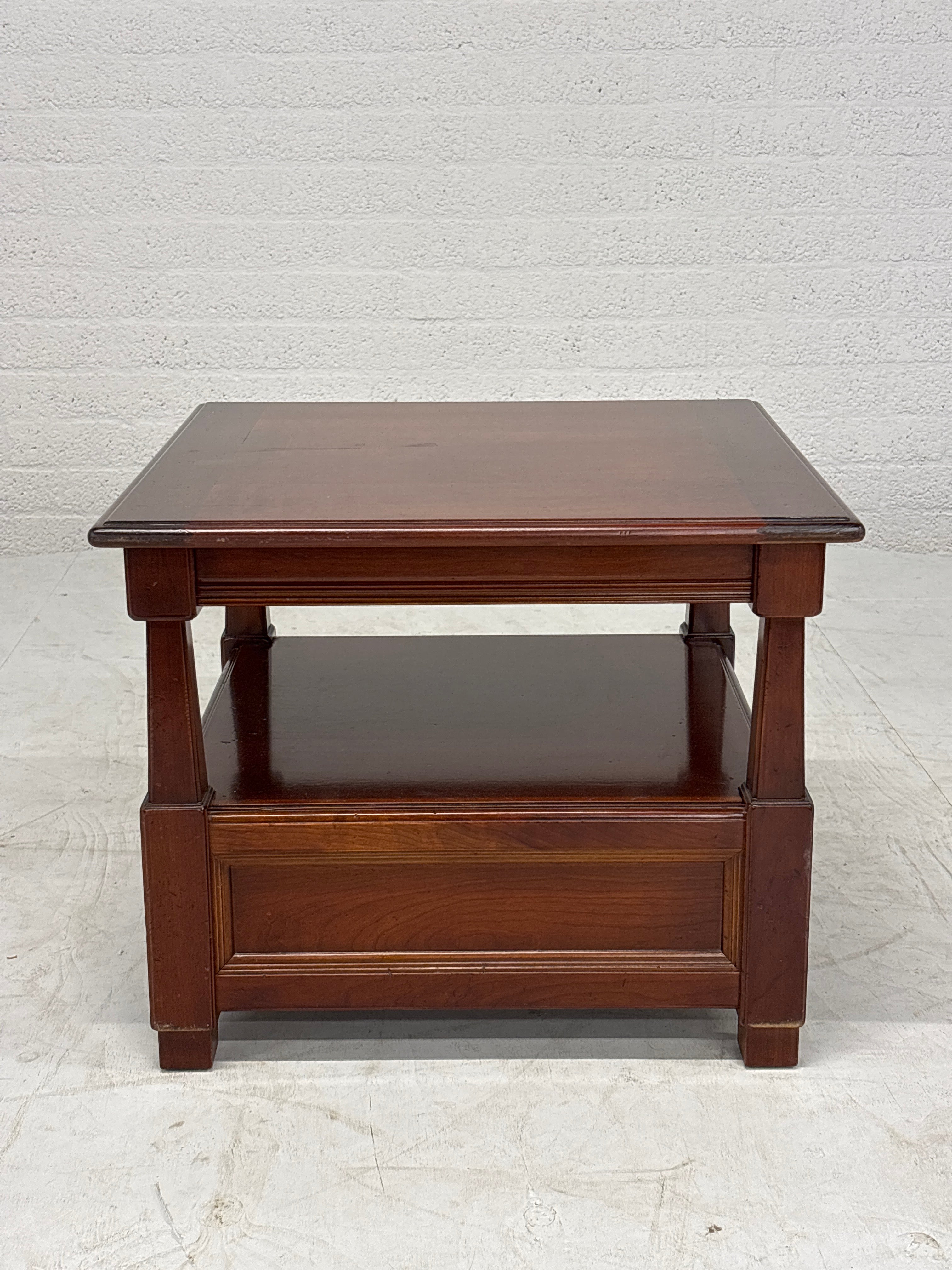 Salontafel met lade en uitschuif blad