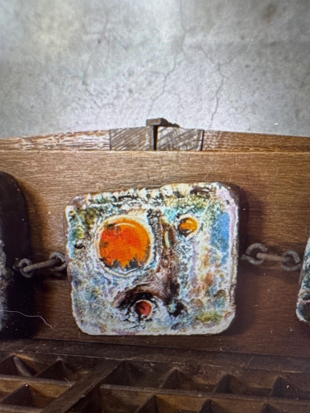 Handgemaakt plaquette