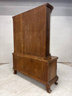 MP Mid century vitrinekast gebogen glas