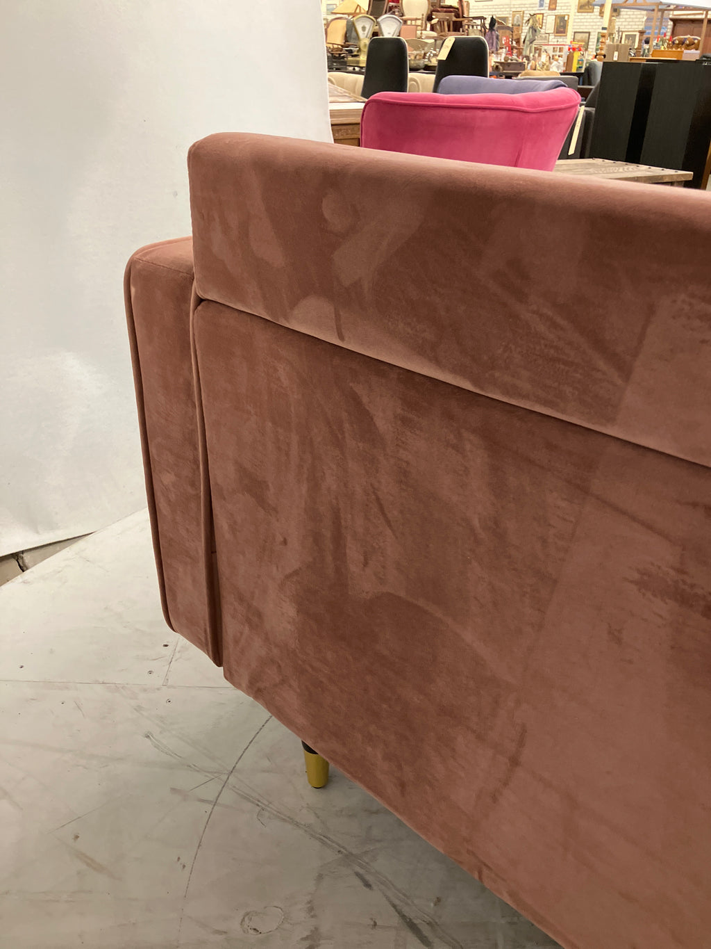 MP Luxe oudroze 3 zitsbank Invicta