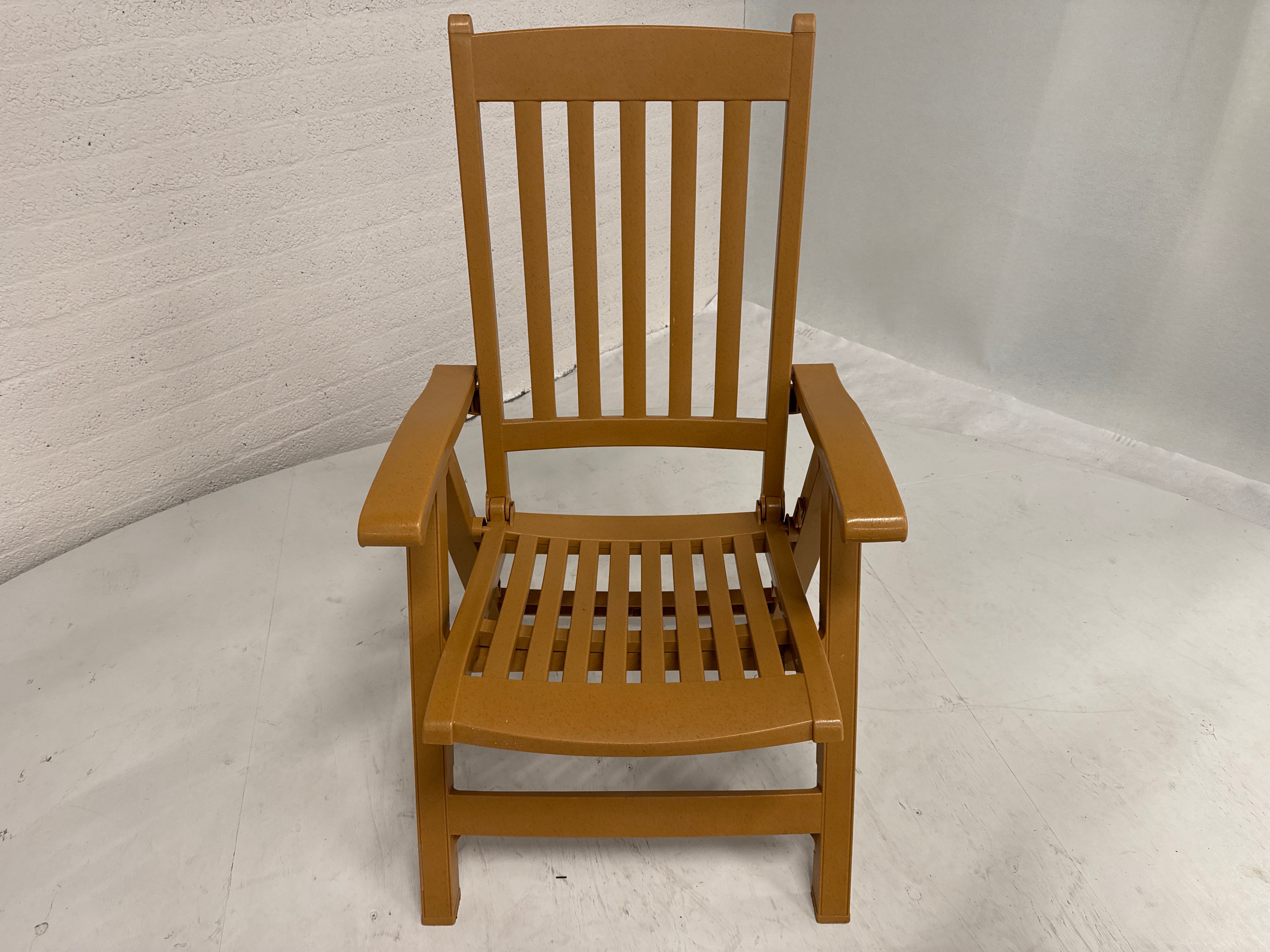 Tuinset kunststof houtnerf opklapbaar