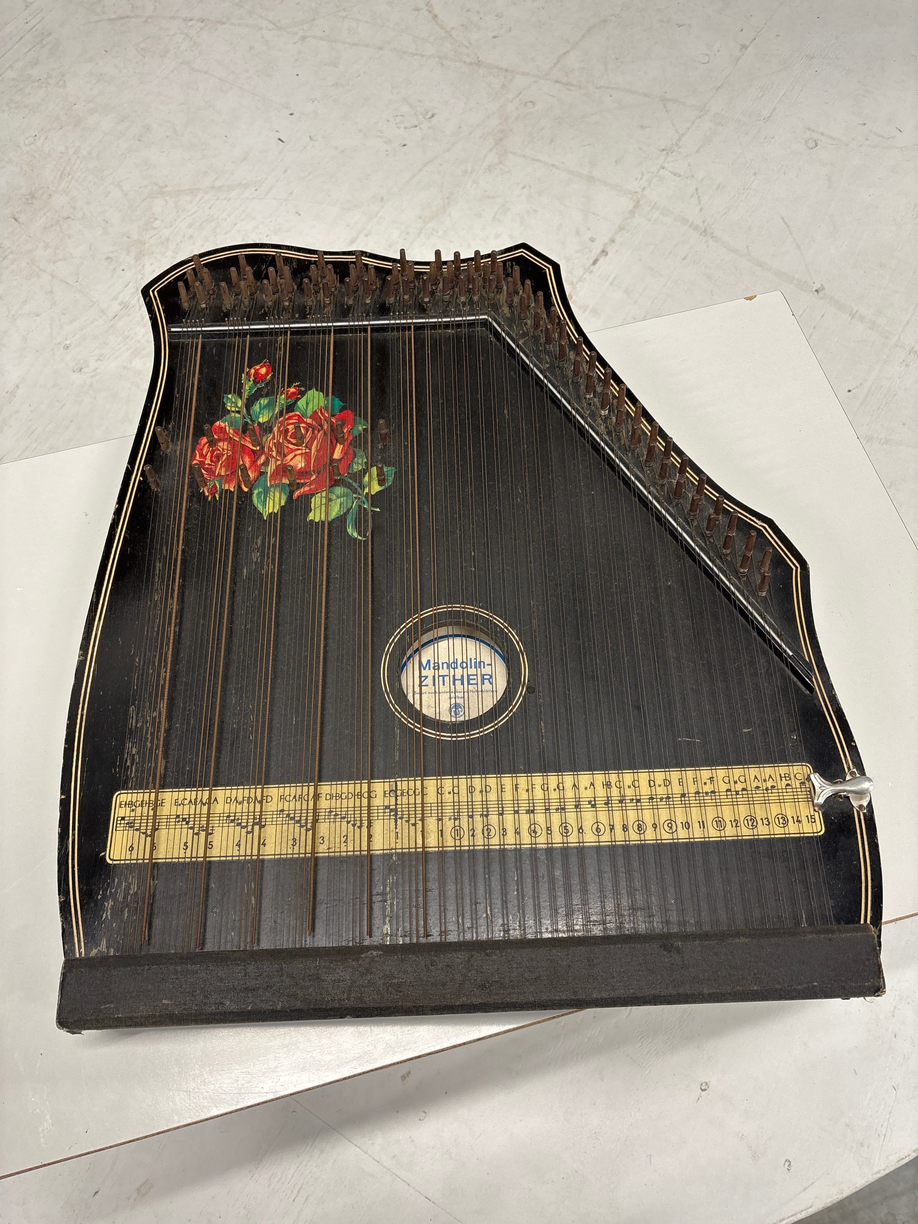 Brocante tafelharp