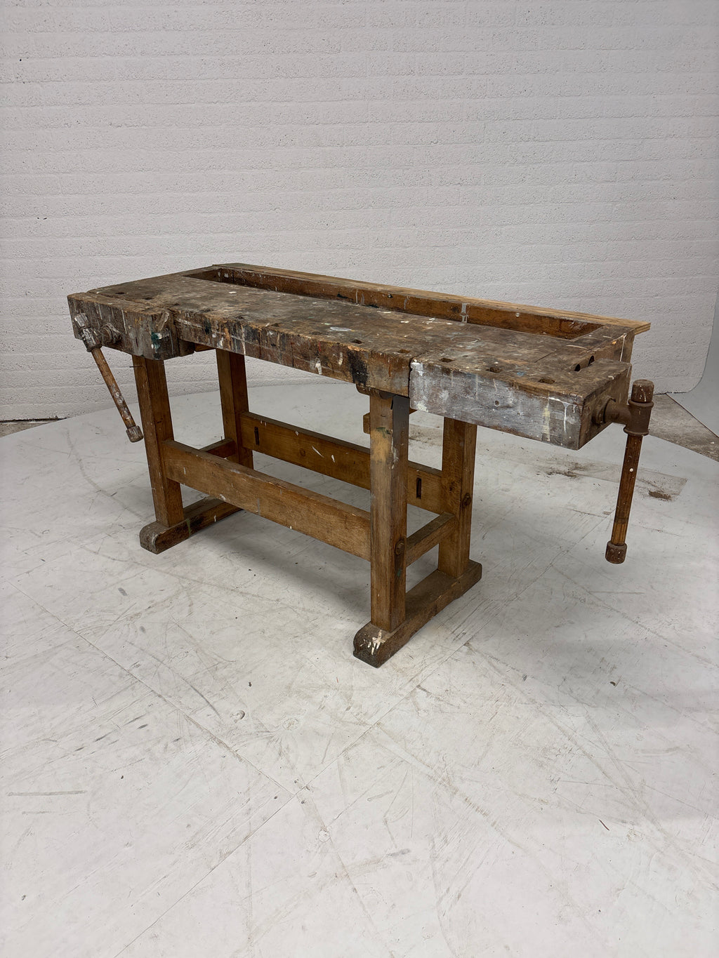 Houten werkbank