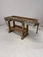 Houten werkbank