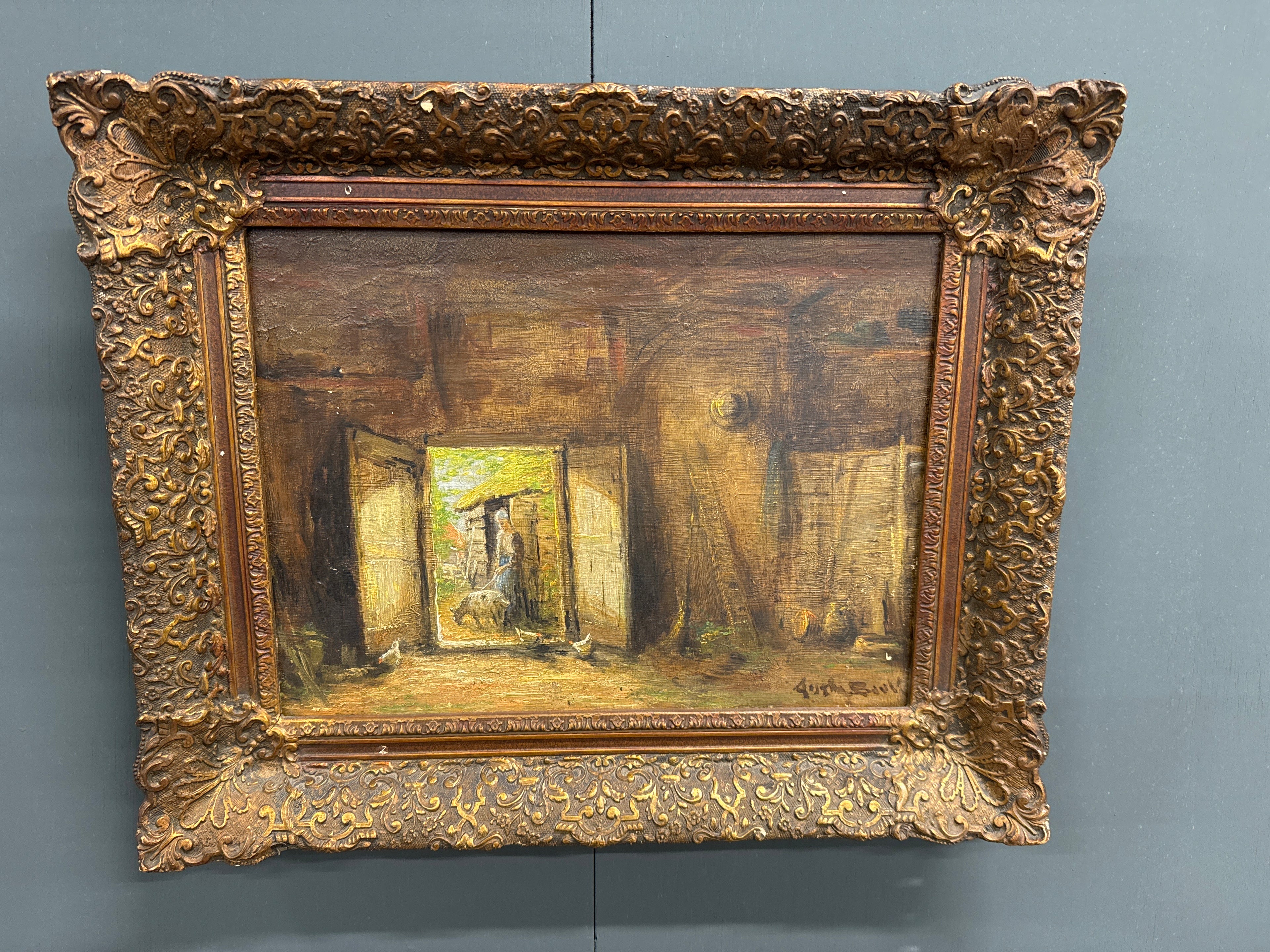 Schilderij Anthony Beek1882 1954