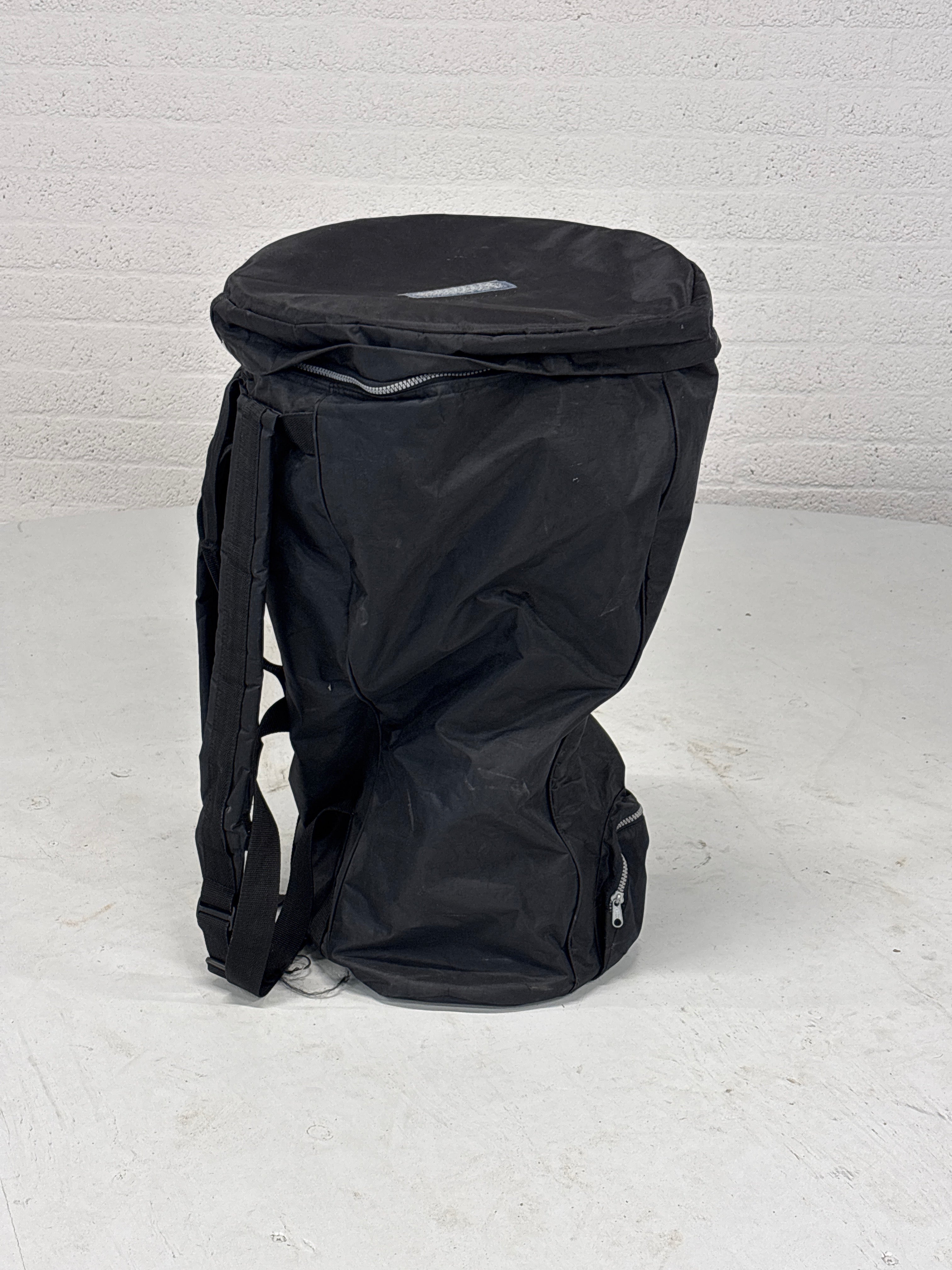 Djembe drum 12 inch met rugtas