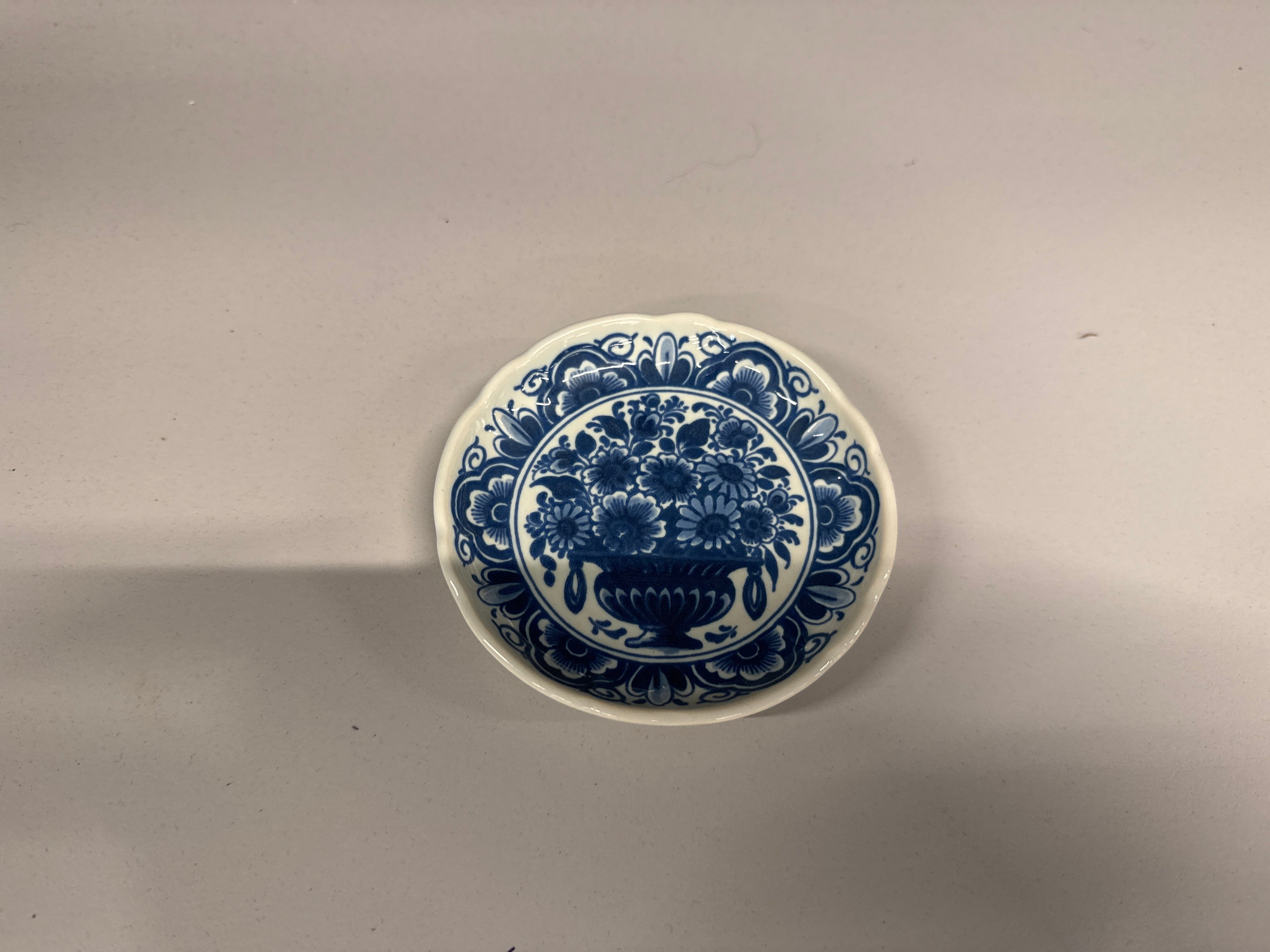 Schoteltje klein blauw