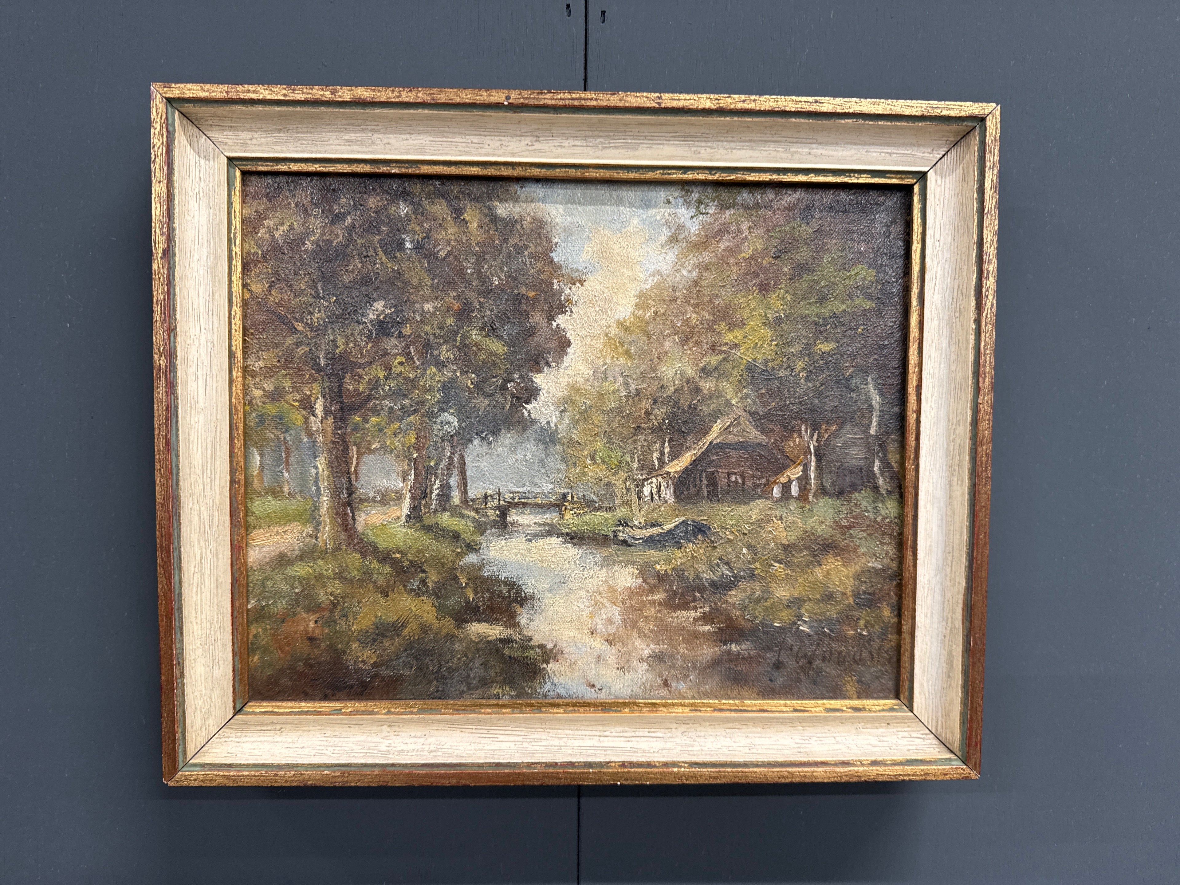 Schilderij L Woudstra