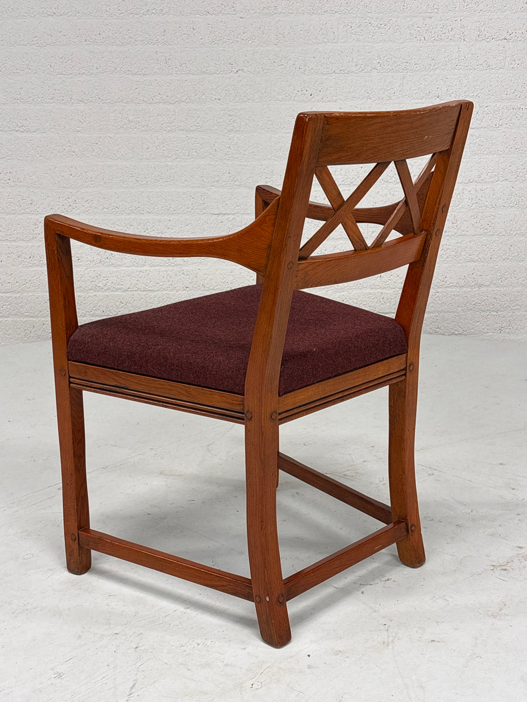 Schuitema set 5 stoelen rode bekleding nieuw