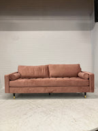 MP Luxe oudroze 3 zitsbank Invicta