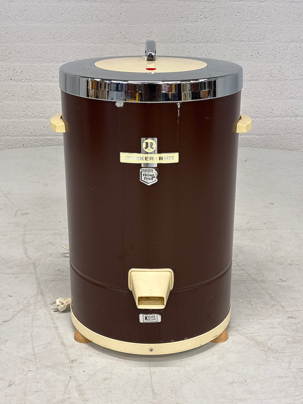 Junker+Ruh droogtrommel. Centrifuge. Bovenvuller