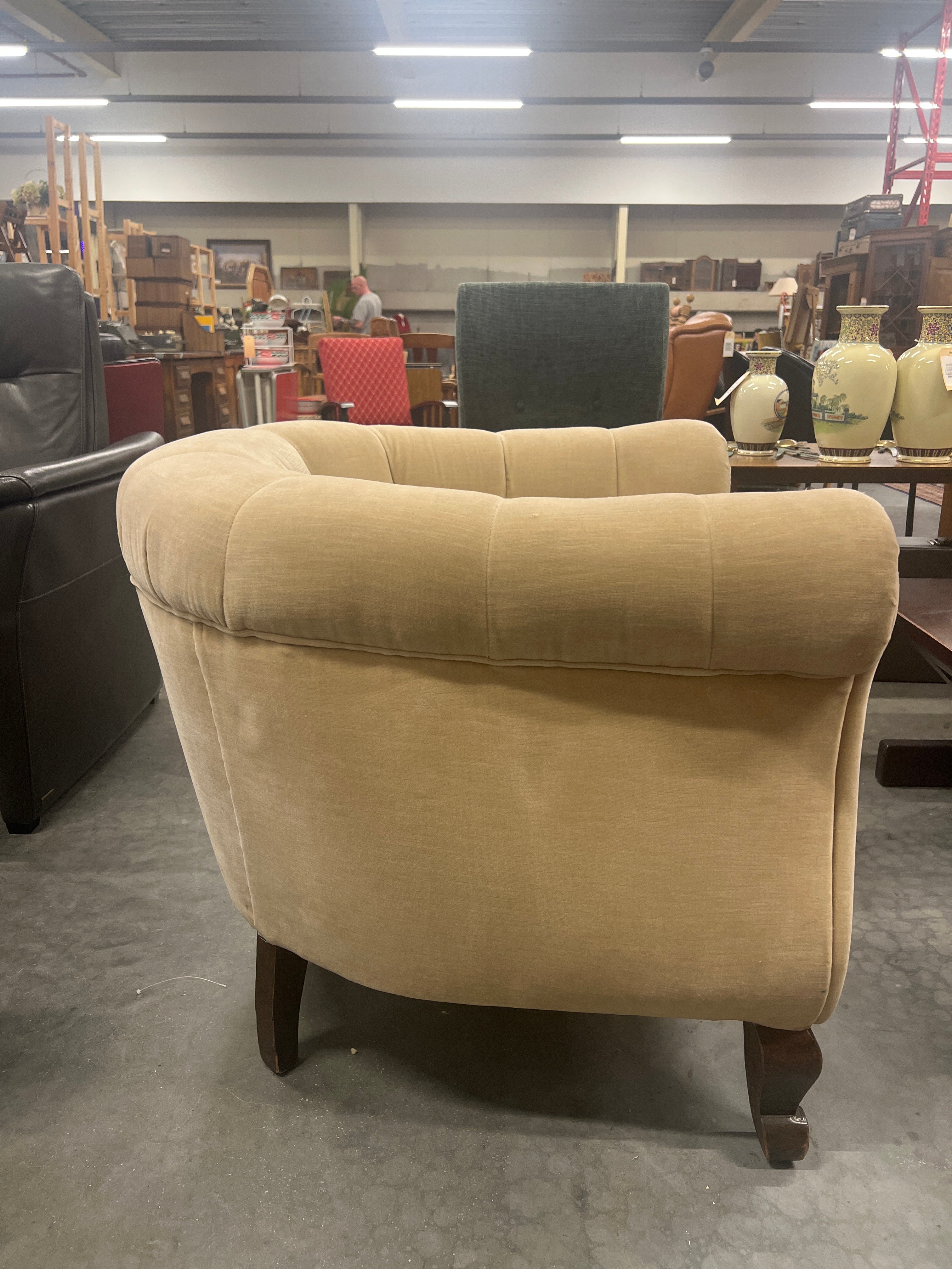 Set elegante velvet fauteuils