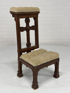 Bidstoel met vaste kussens