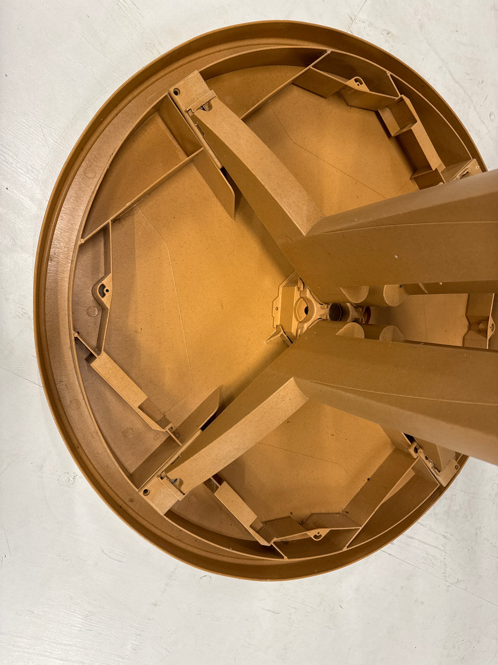 Tuinset kunststof houtnerf opklapbaar