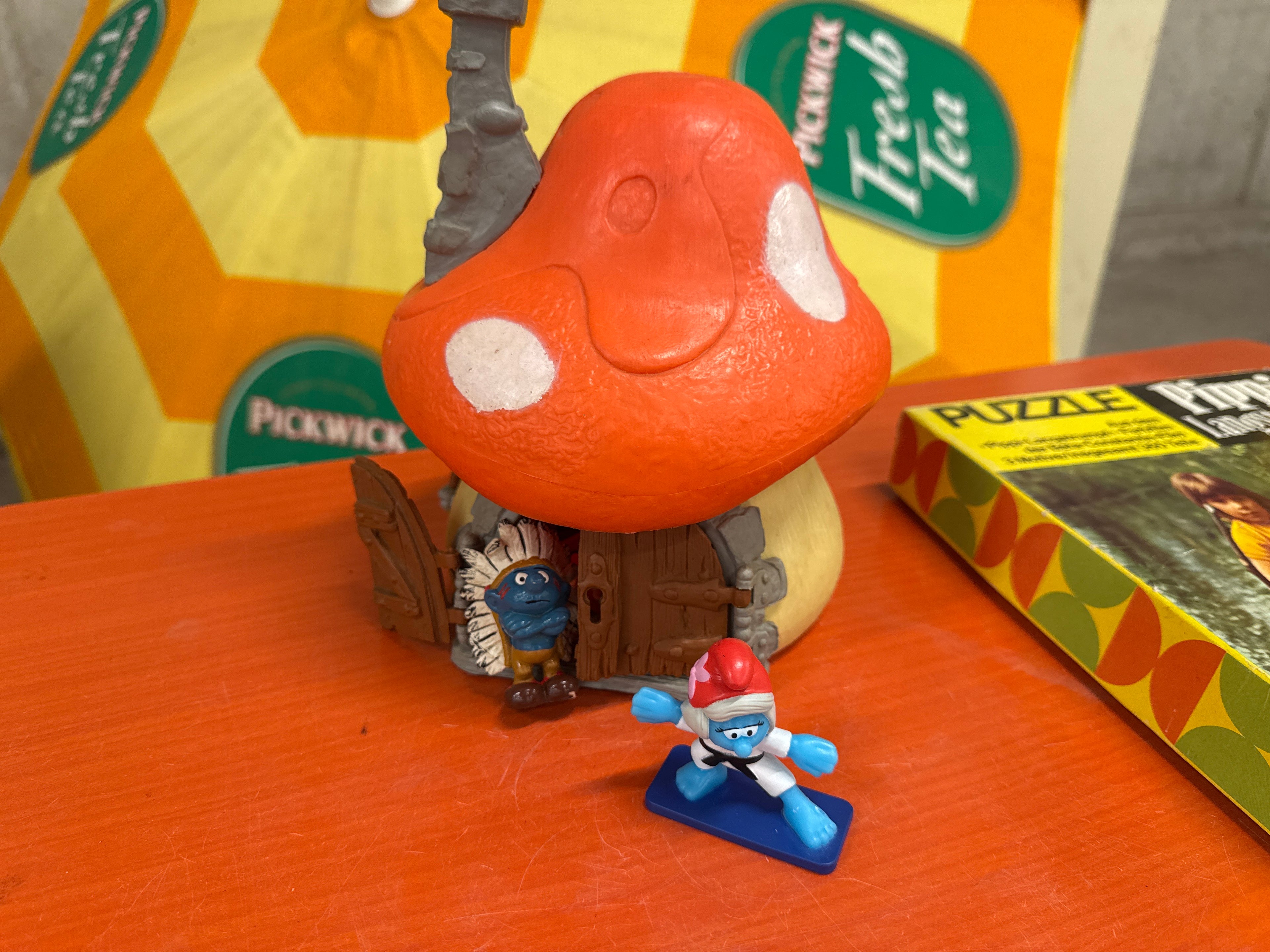 Vintage Smurfenhuis