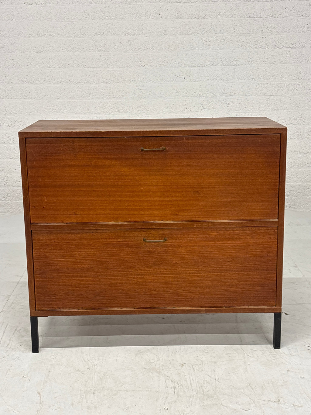 Vintage kastje met 2 kleppen