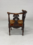 Italiaanse antieke hoekstoel