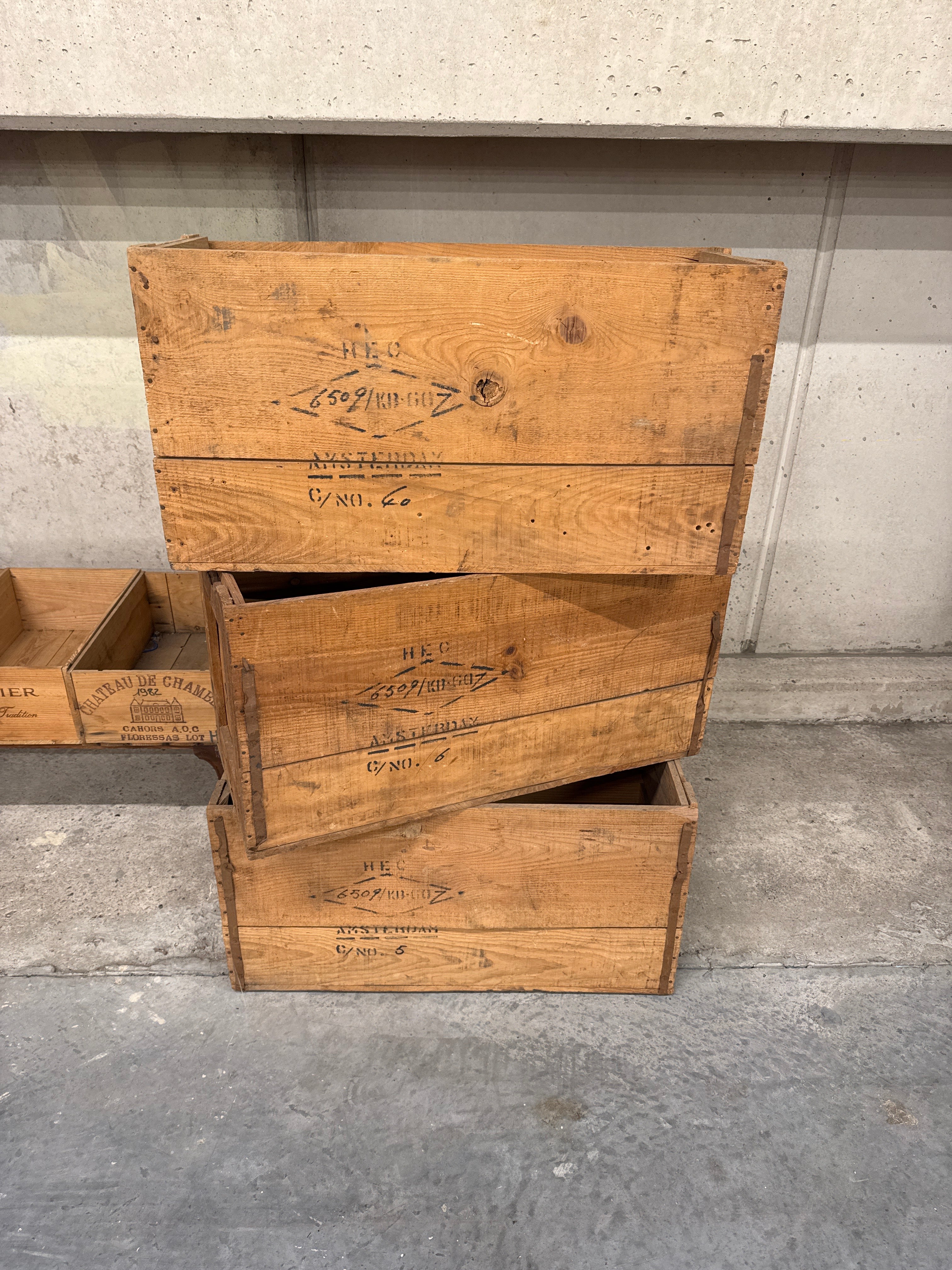 Houten kist groot 70 x 30 x 40