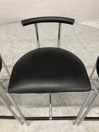 Design barkrukken 3 stuks jaren 80