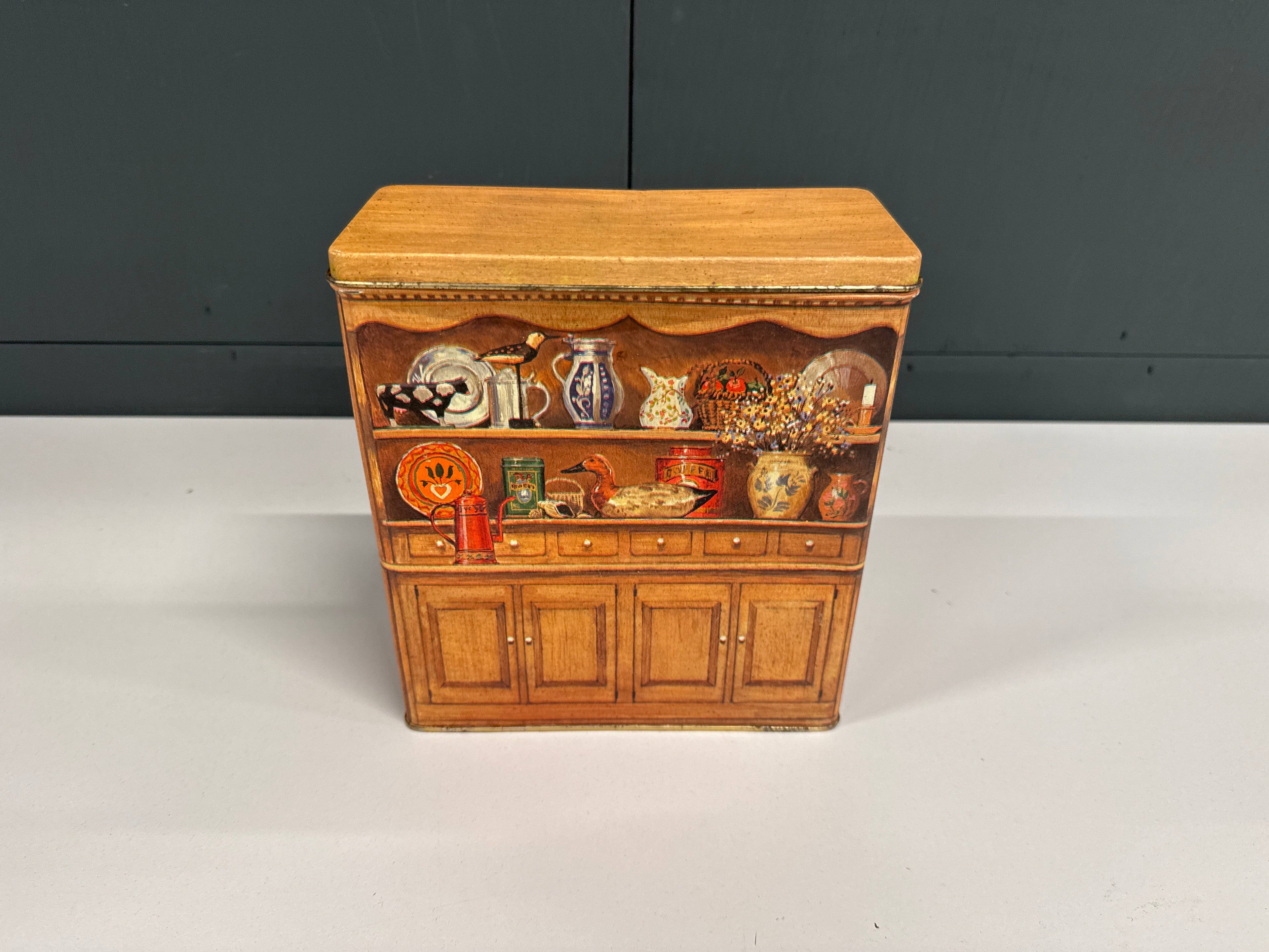 Blikje vintage print