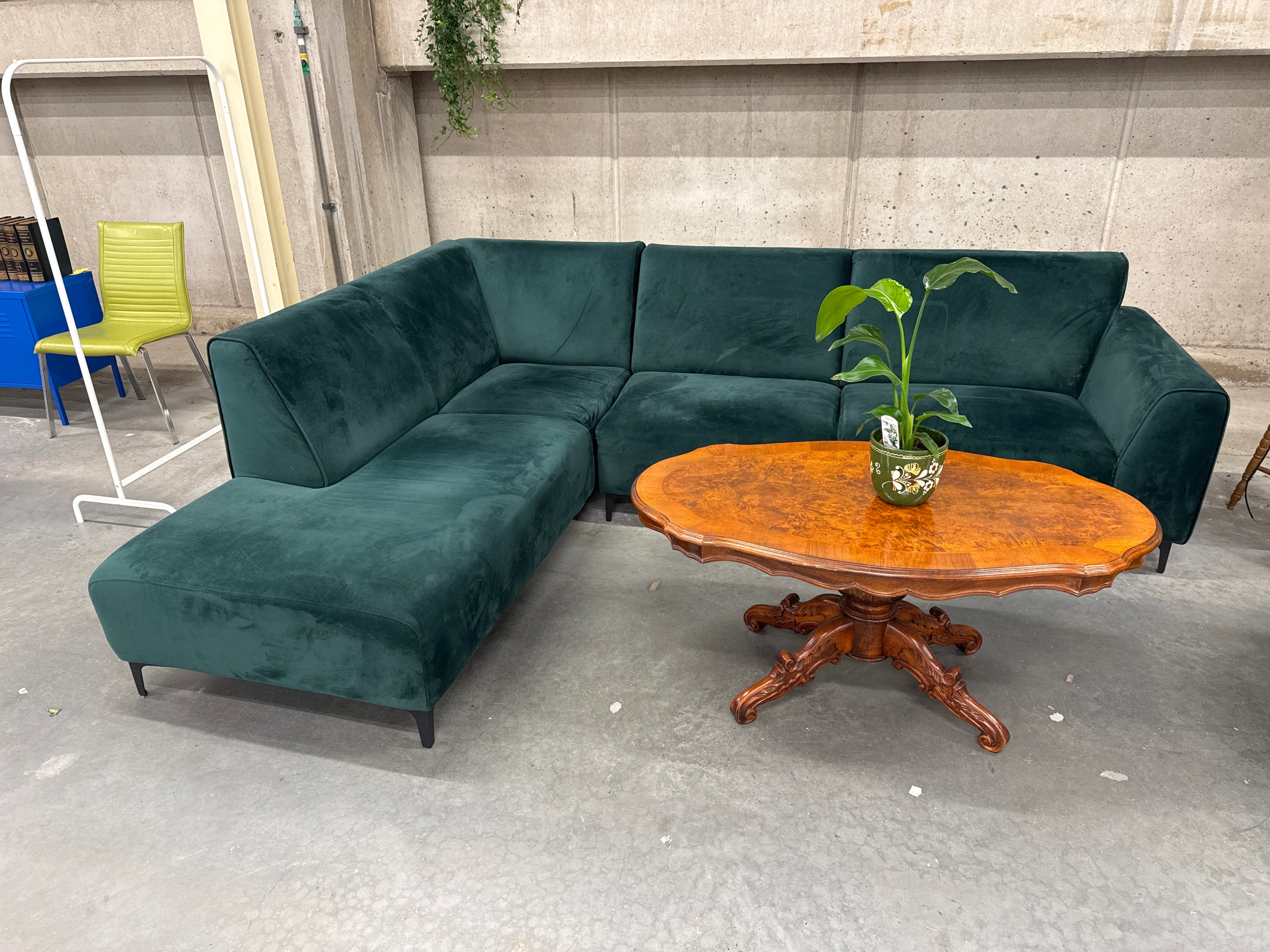 Ikea Hoekbank Velours