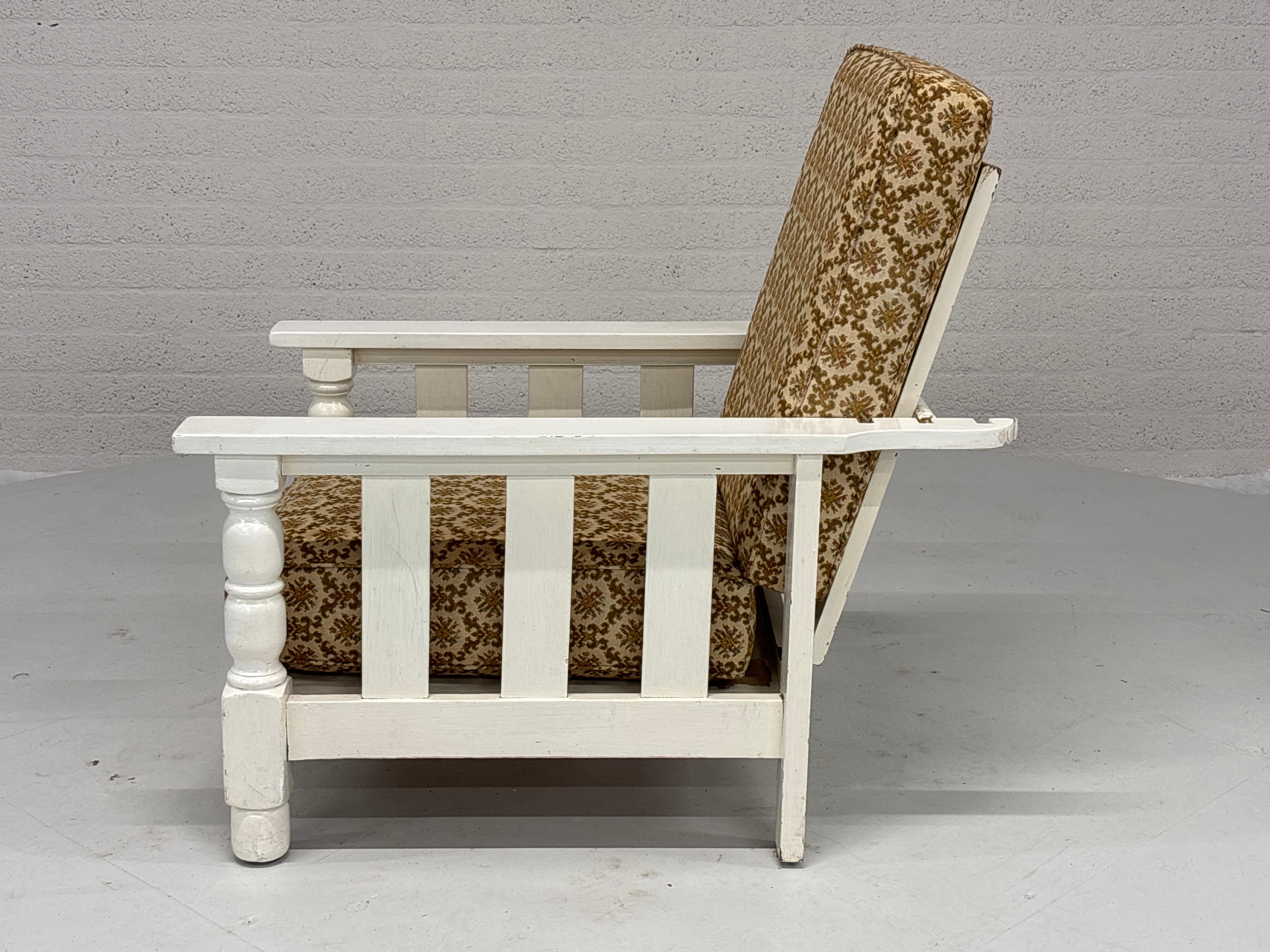 Fauteuil met verstelbare rugleuning