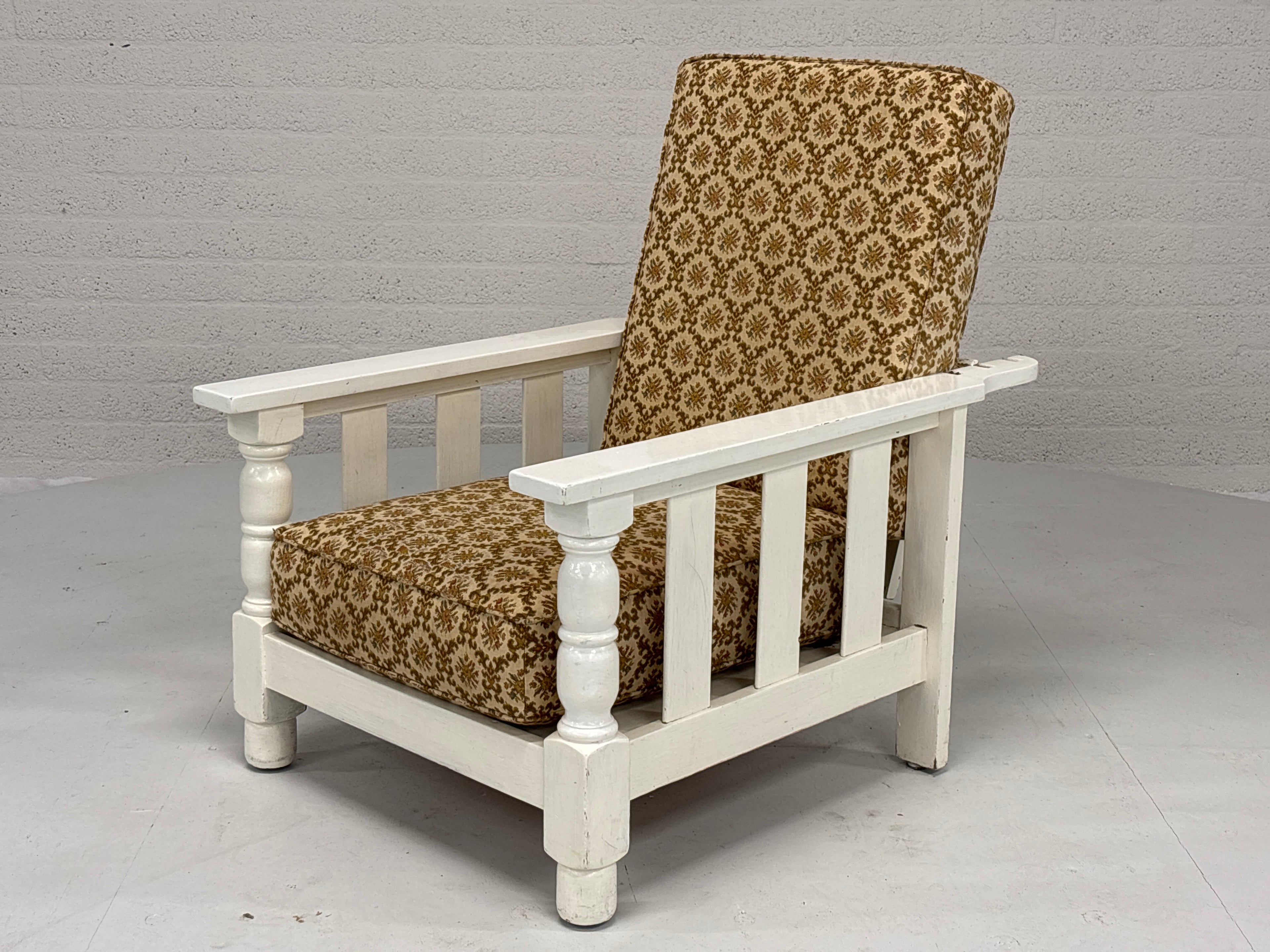 Fauteuil met verstelbare rugleuning