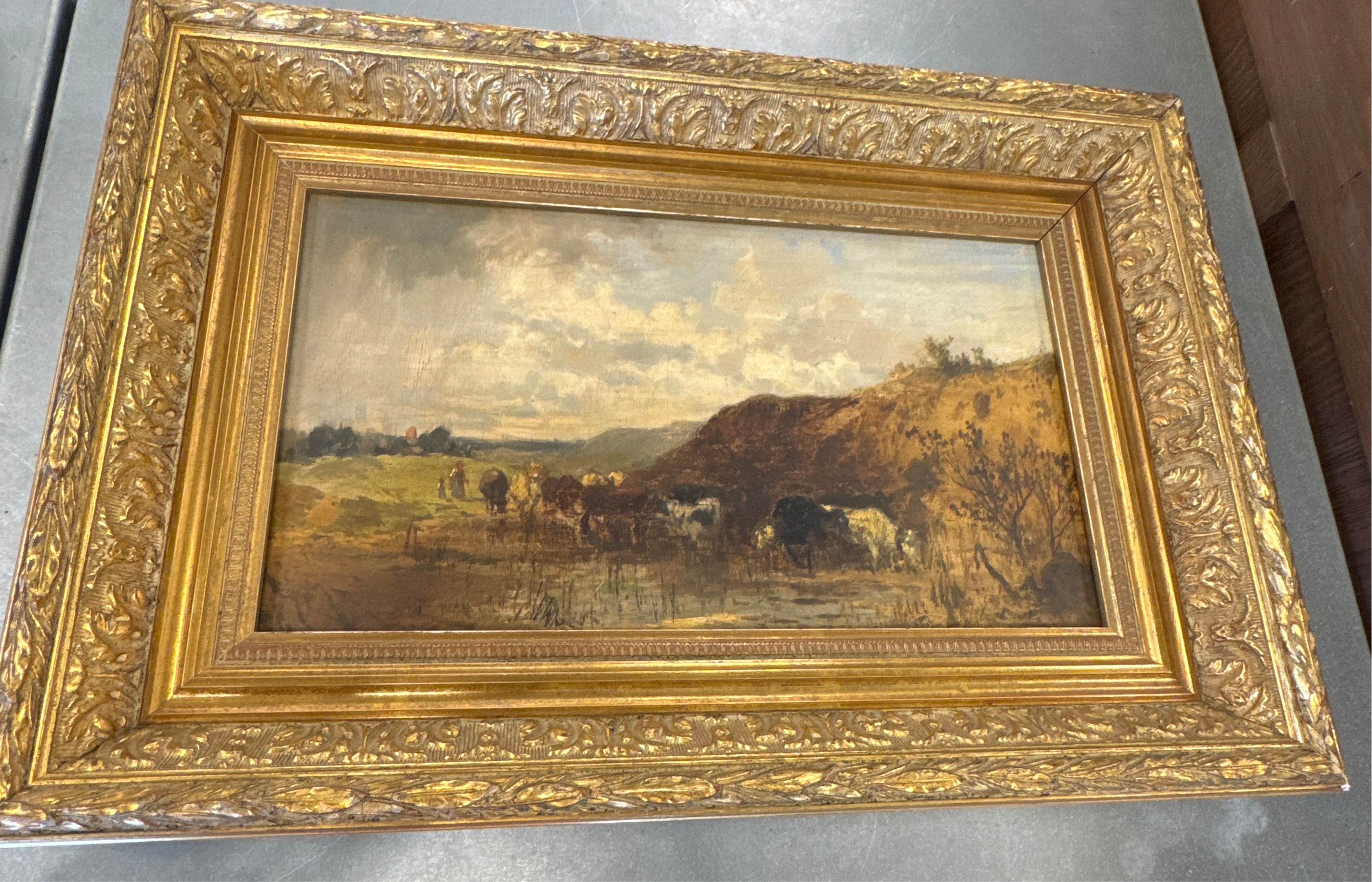 Olie op doek 19e eeuw