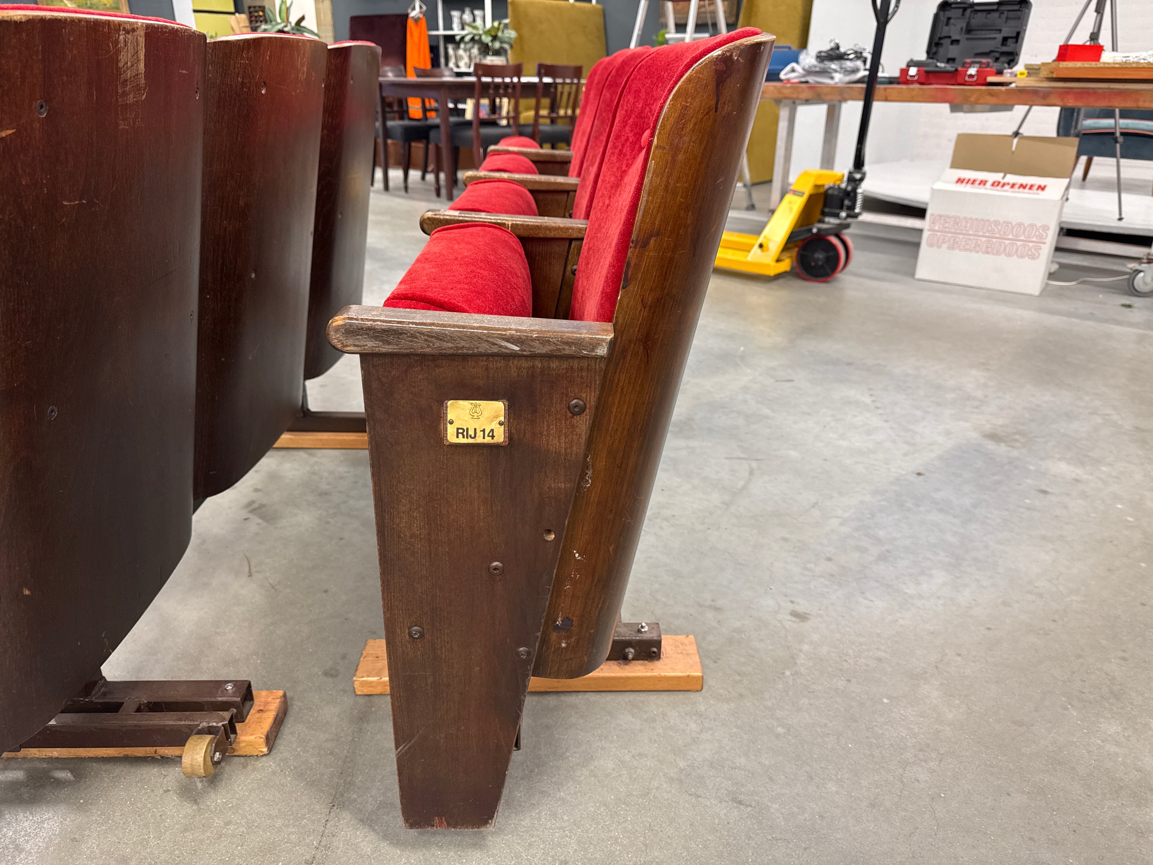 Concertgebouw - 4 Stoelen Rij 14