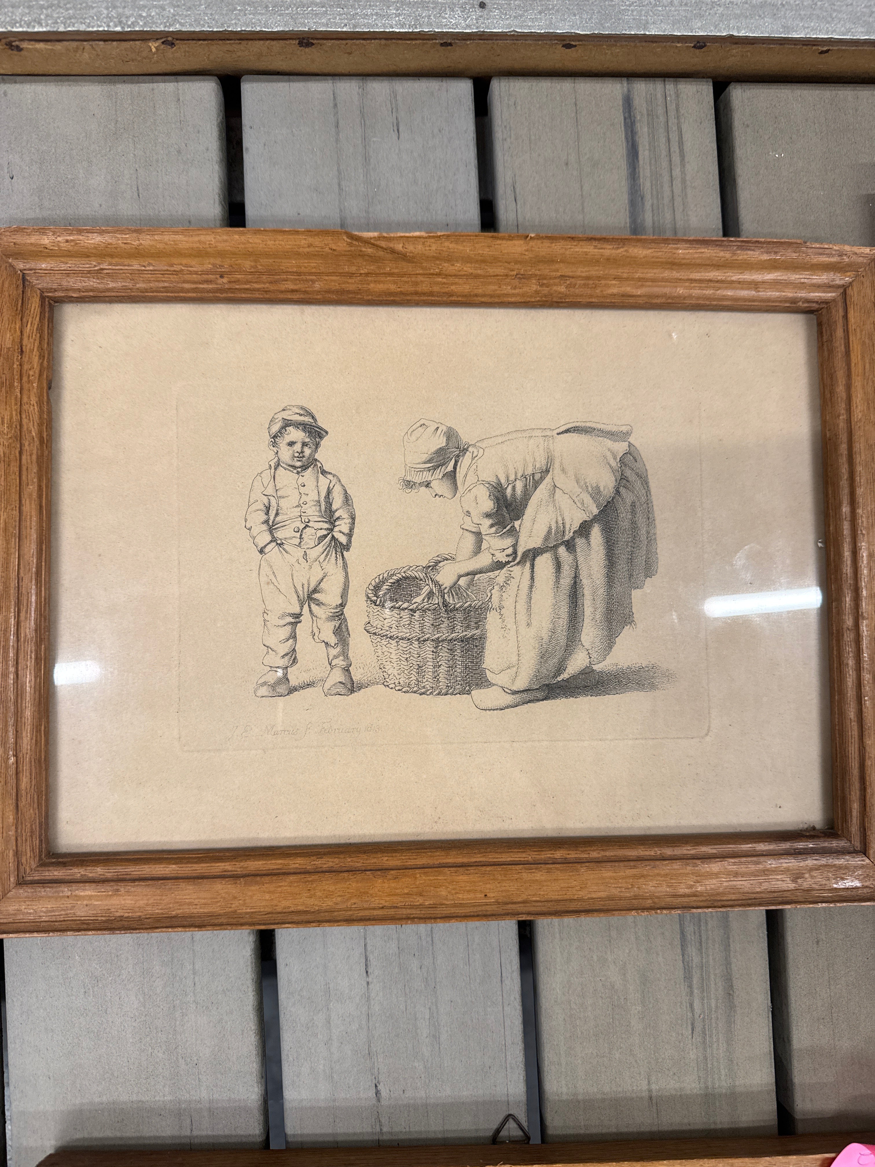 Ets gravures 19e eeuw