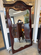 Spiegel geslepen Cubaans mahoniehout