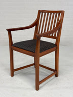 Schuitema Jugendstil set 4 stoelen zwart motief bekleed